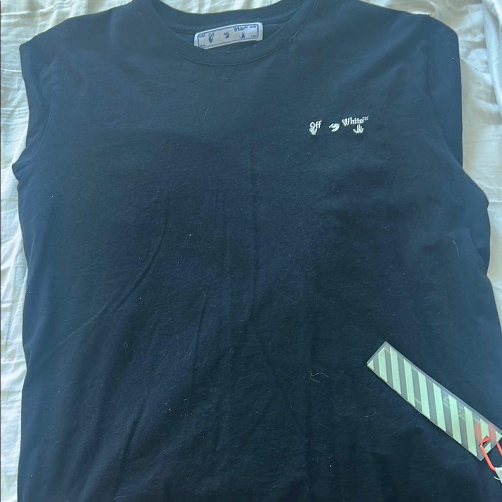Graphic Black T-Shirt with Arrow Design